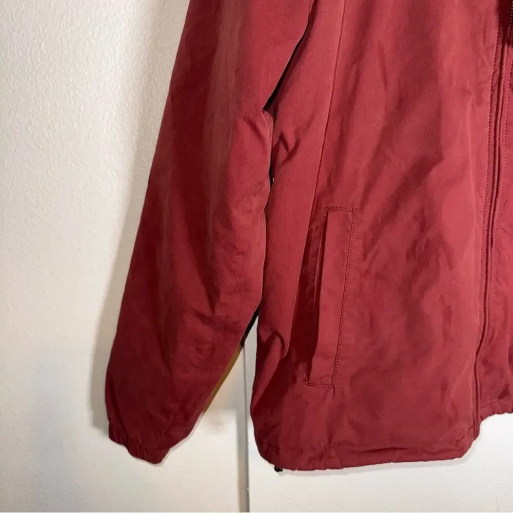 J.CREW sportsmen’s outfitters burnt orange gorpcore hooded jacket M